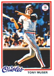 1978 Topps Baseball Cards      418     Tony Muser